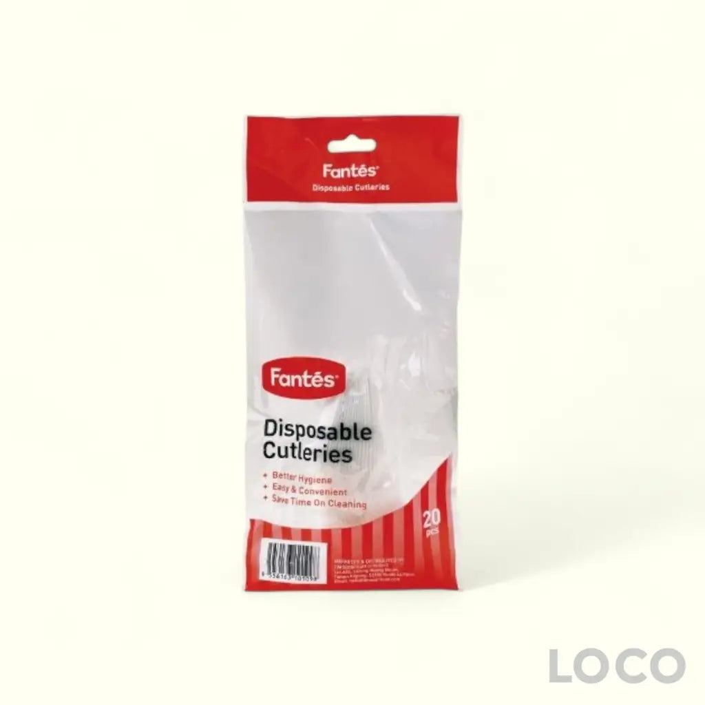 Fantes Disposable Cutleries 20S