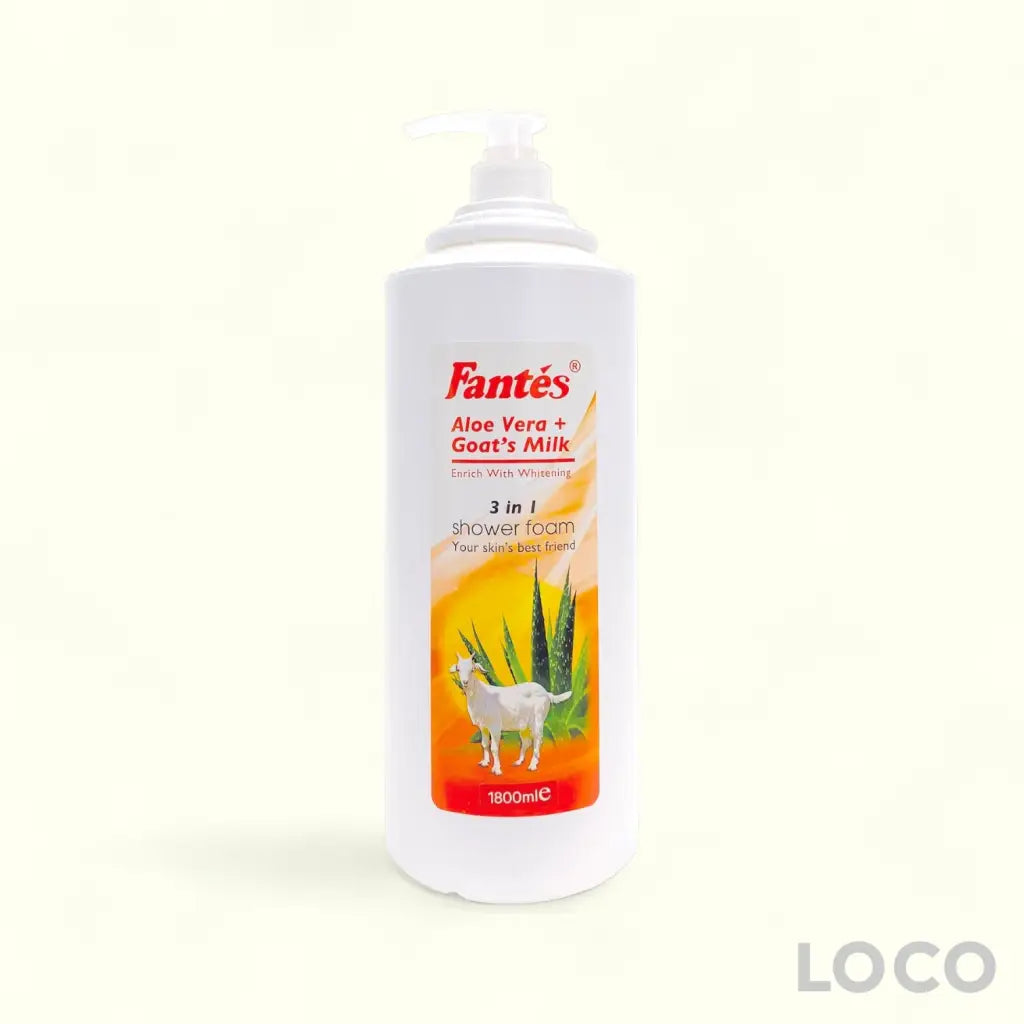 Fantes Goats Milk Shower Foam 2L - Aloe Vera