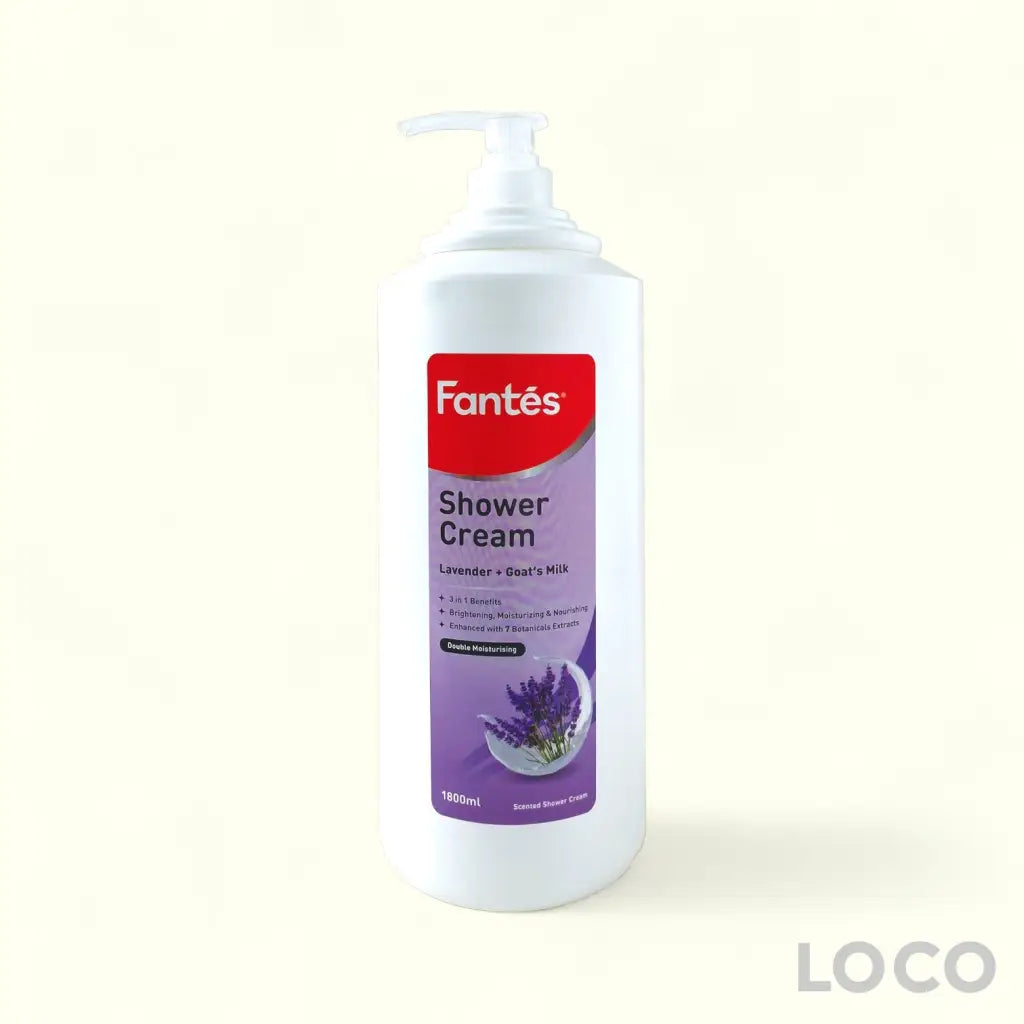 Fantes Goats Milk Shower Foam 2L - Lavender