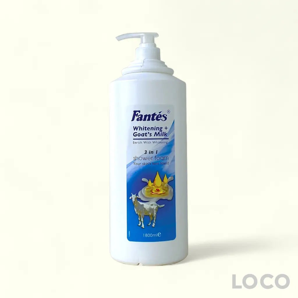 Fantes Goats Milk Shower Foam 2L - Whitening
