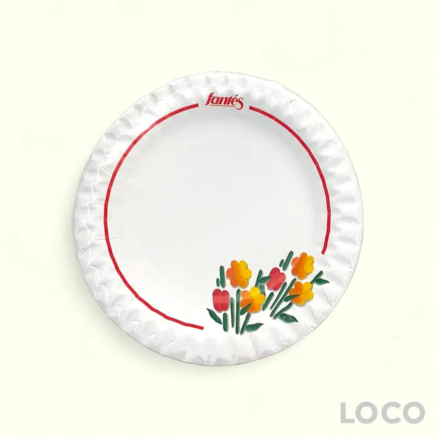 Fantes Paper Plate 7inch x 20S