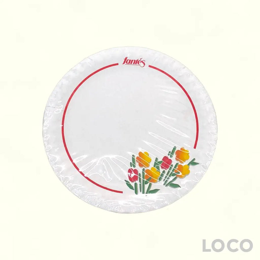 Fantes Paper Plate 8inch x 20S