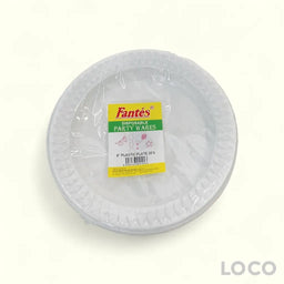 Fantes Plastic Plate 8inch x 20S