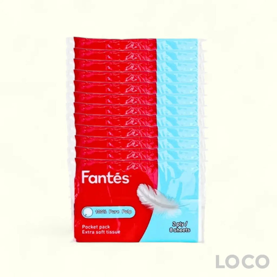 Fantes Pocket Tissue 12x8s