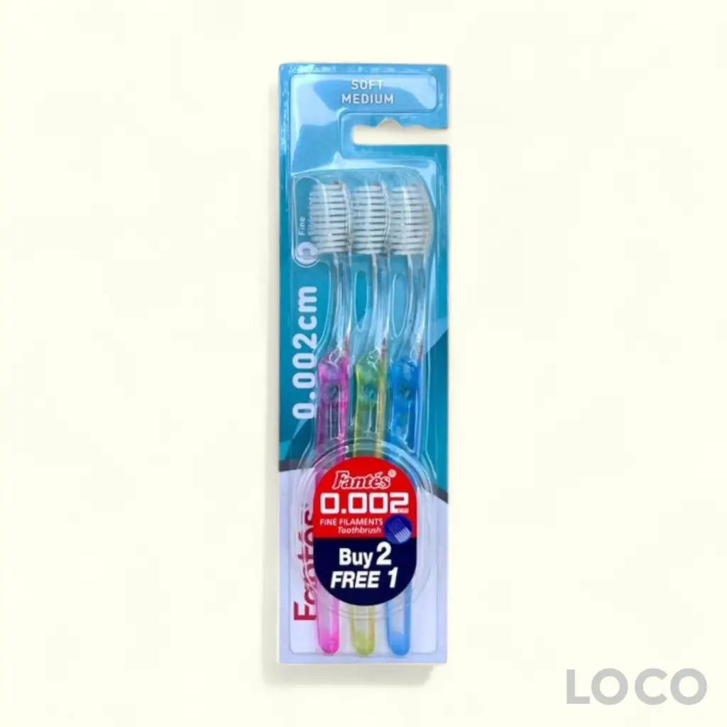 Fantes Toothbrush 0.002CM Value Pack 2 + 1
