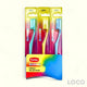 Fantes Toothbrush Rainbow Value Pack 3s - Medium