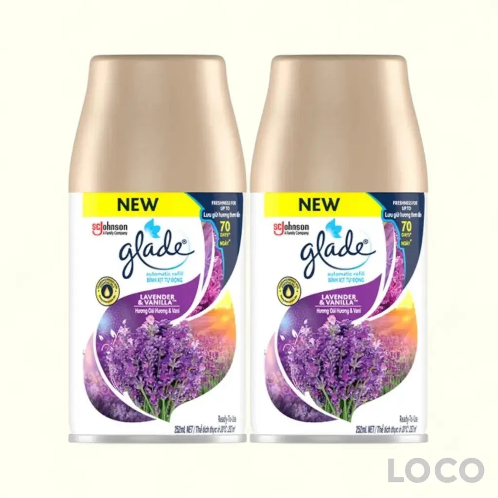 Glade Auto Spray Refill Twin Pack 252mlx2 - Lavender