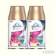 Glade Auto Spray Refill Twin Pack 252mlx2 - Tropical Blossom