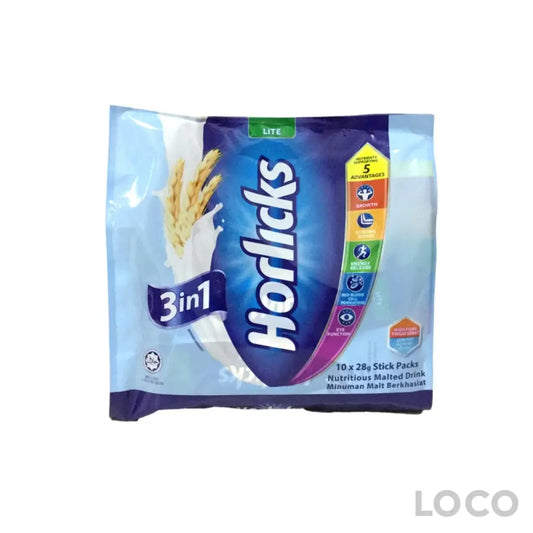 Horlicks 3In1 Lite Powder 10X28G - Beverages