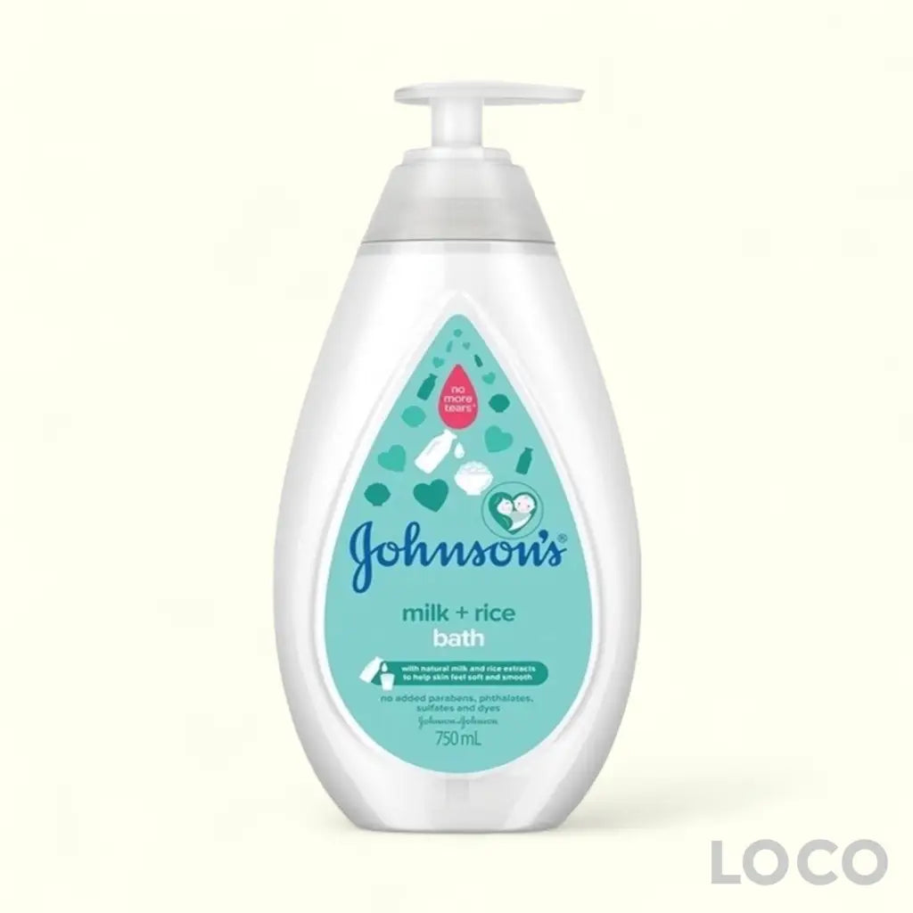 Johnsons Baby Bath 500ml - Milk & Rice 500ml