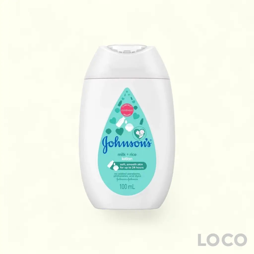 Johnsons Baby Lotion 100ml - Milk & Rice 100ml