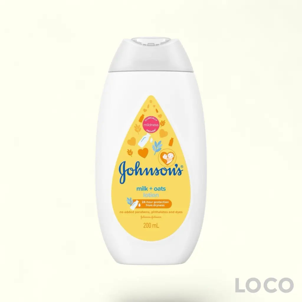 Johnsons Baby Lotion 200ml - Milk & Oats 200ml