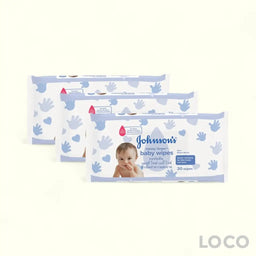 Johnsons Baby Messy Times Wipes 20SX3 60 Pieces