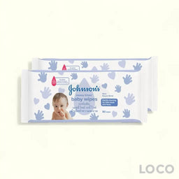 Johnsons Baby Messy Times Wipes 80SX2 160 Pieces