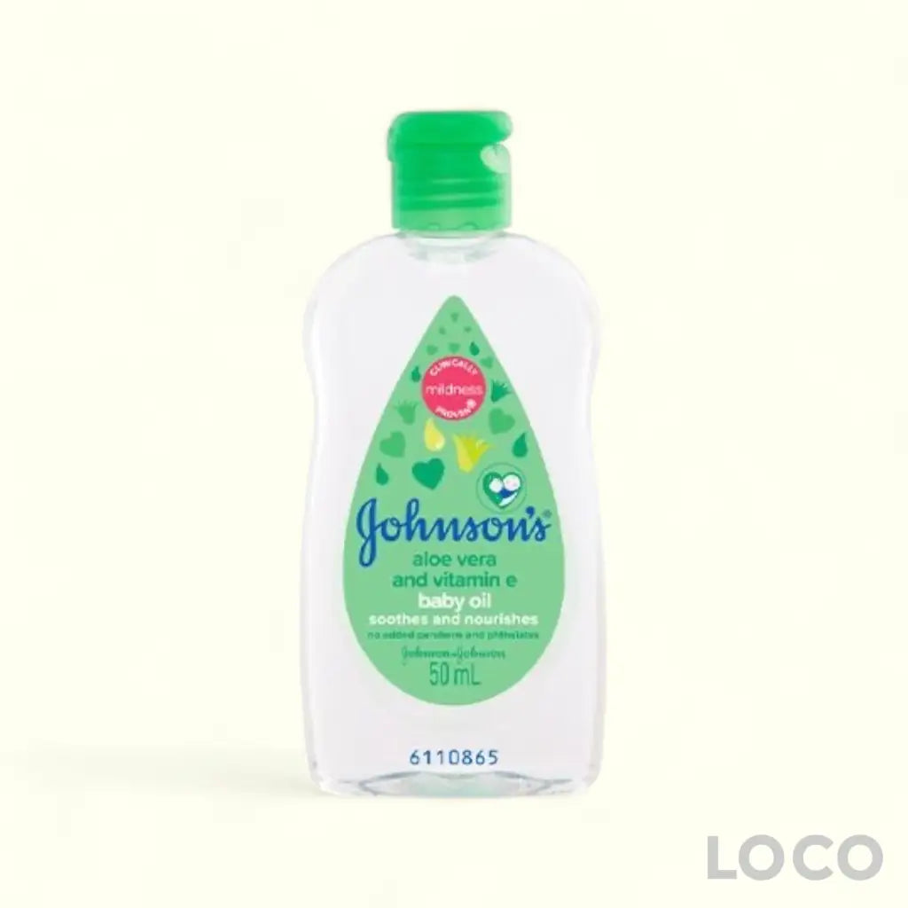 Johnsons Baby Oil 50ml - Aloe Vera 50ml
