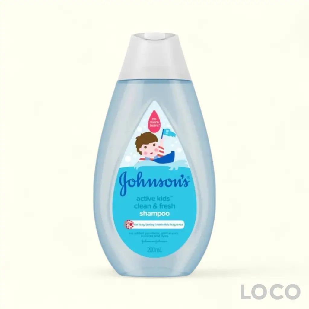Johnsons Baby Shampoo 200ml - Active Fresh 200ml
