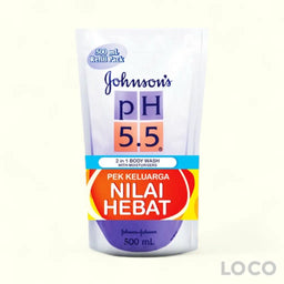 Johnsons PH5.5 Body Wash 500mlx2 Refill - 2in1 500mlx2