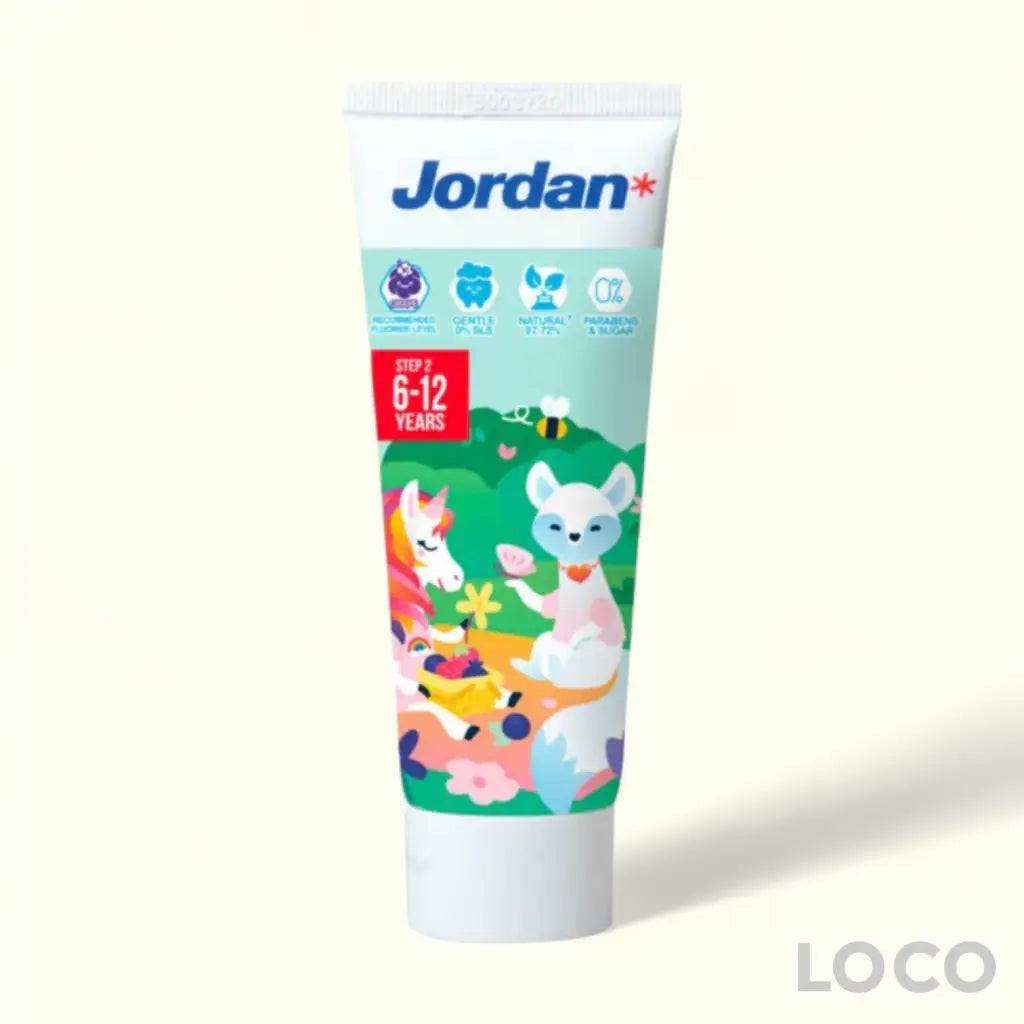 Jordan Kids Toothpaste 75G - Step 2 6-12 years