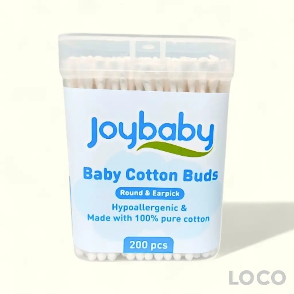 Joybaby Baby Cotton Buds 200s - Round & Earpick
