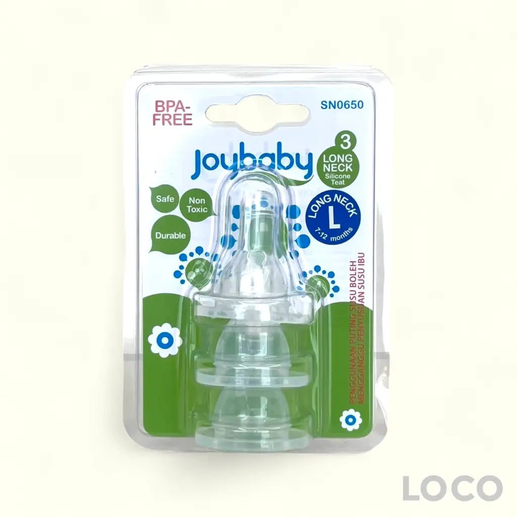 Joybaby Silicone Teat Neck 3s Long - L