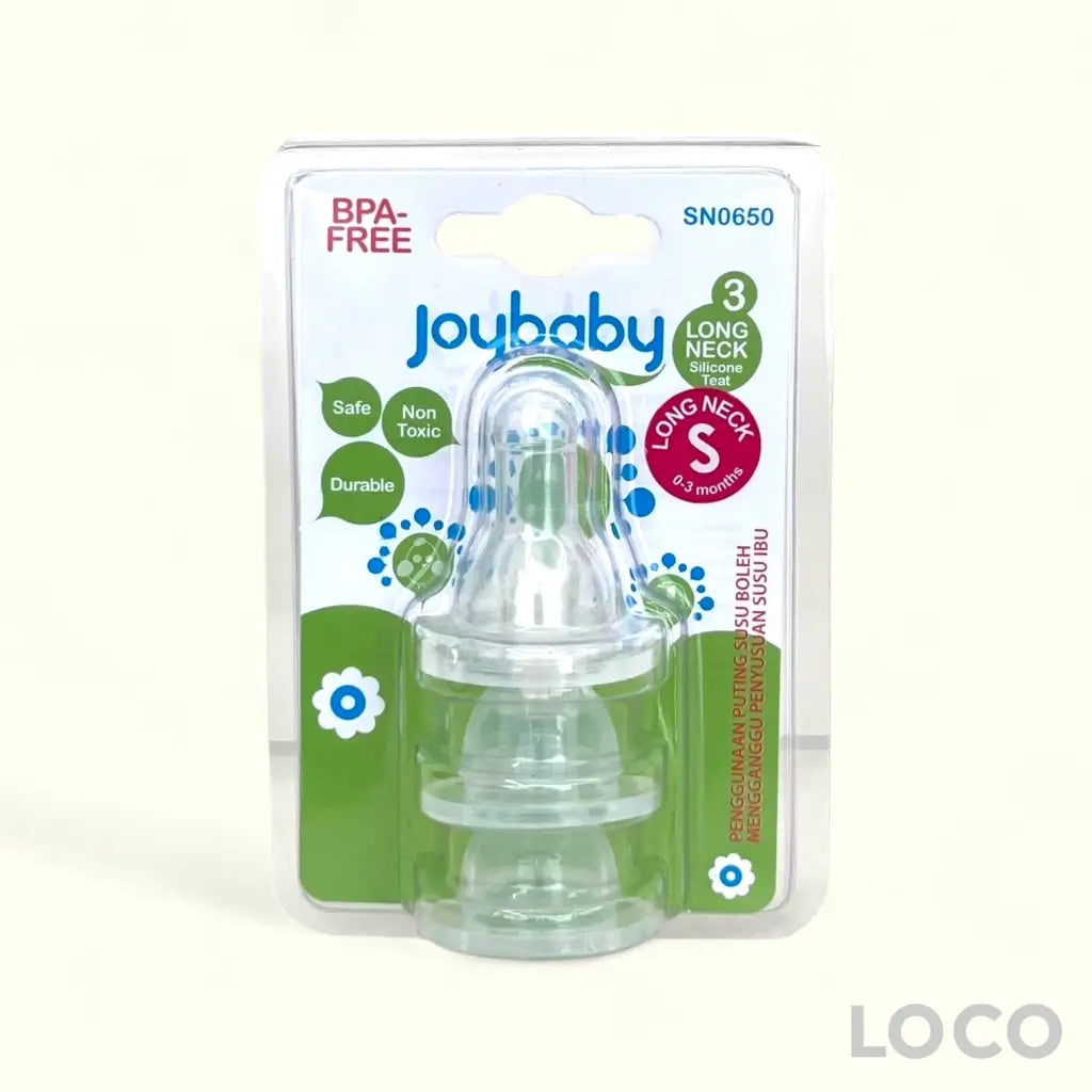 Joybaby Silicone Teat Neck 3s Long - S