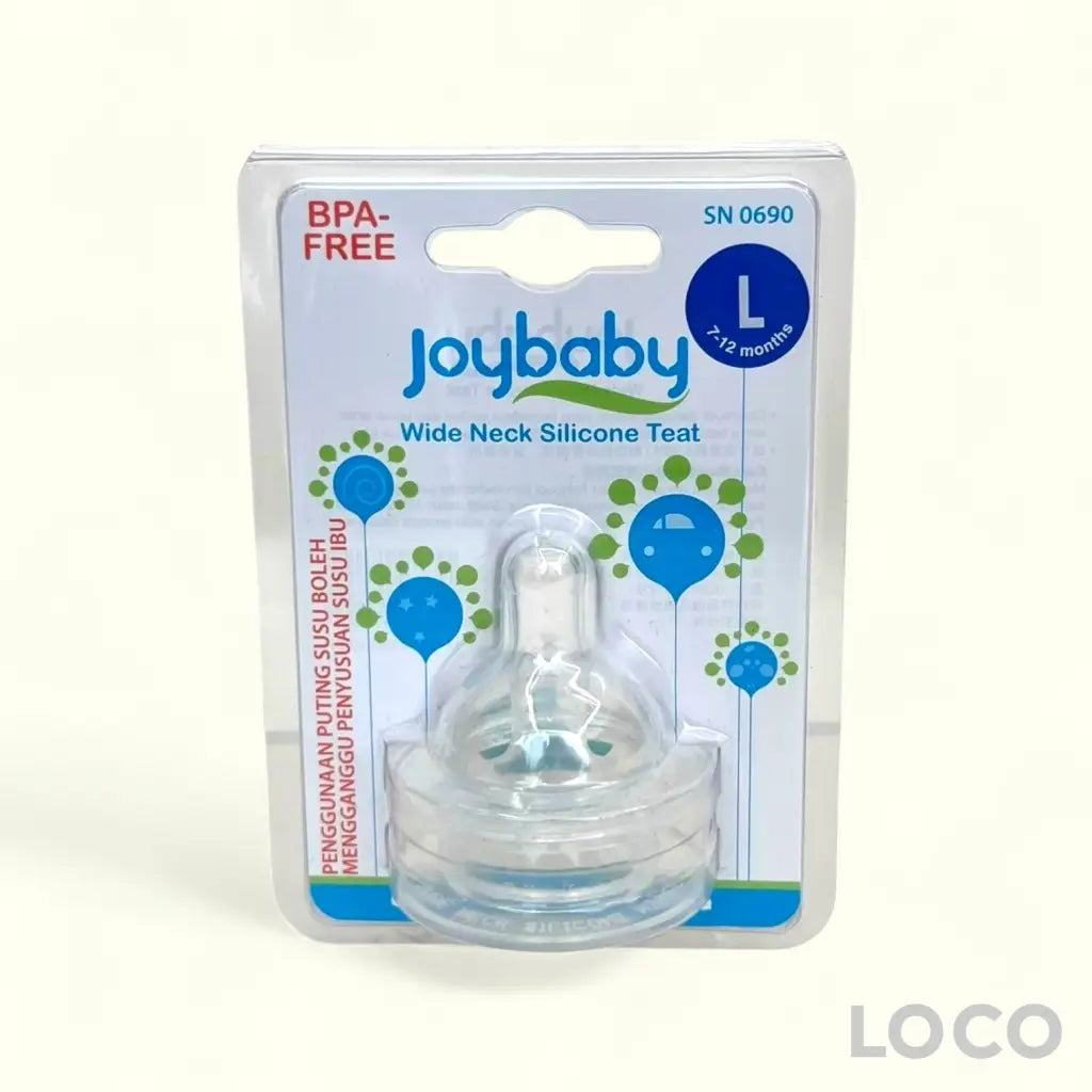 Joybaby Wide Neck Nipple Teat - L