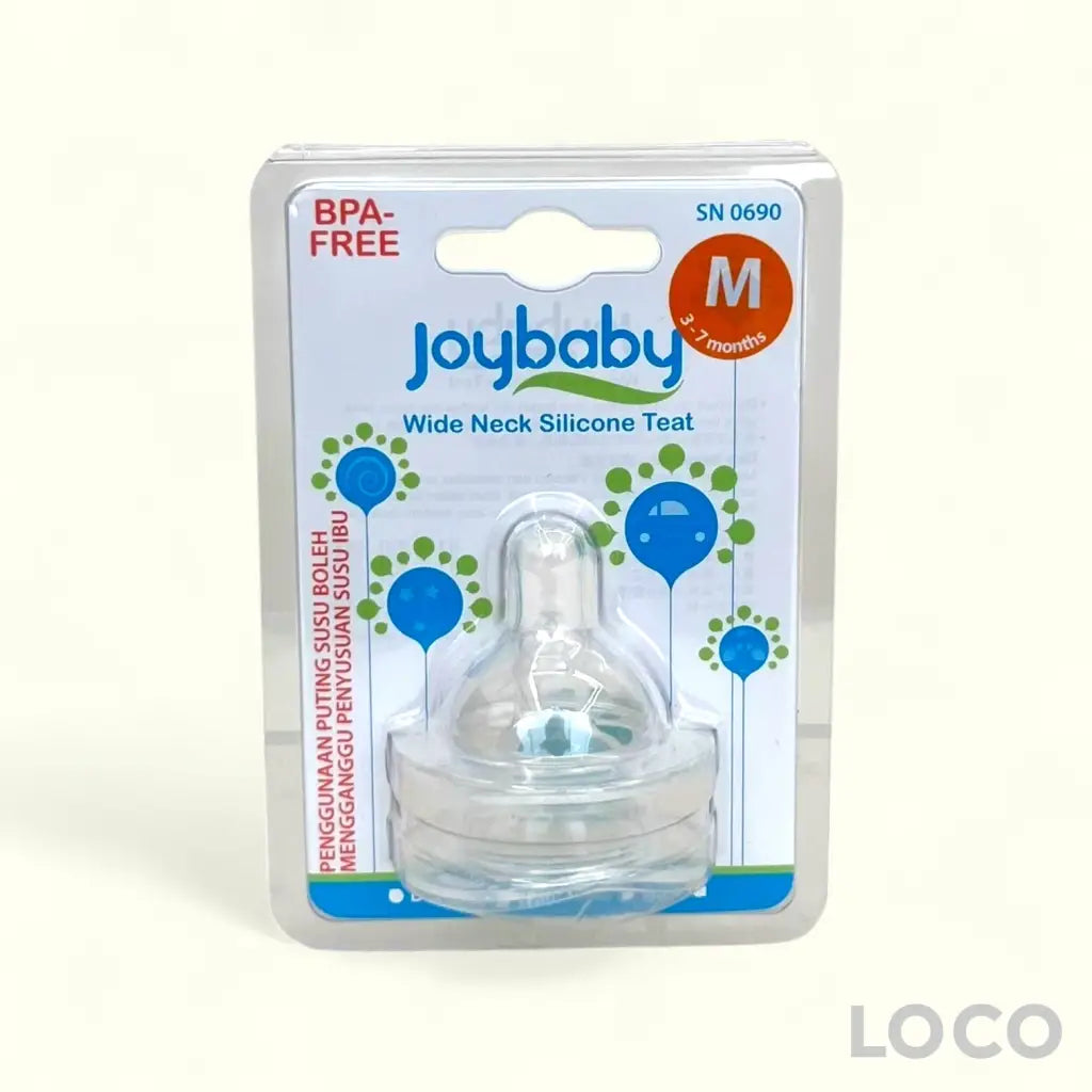 Joybaby Wide Neck Nipple Teat - M