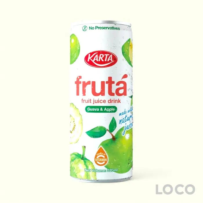 Karta Fruta Fruit Juice 320ml - Guava & Apple - Beverages