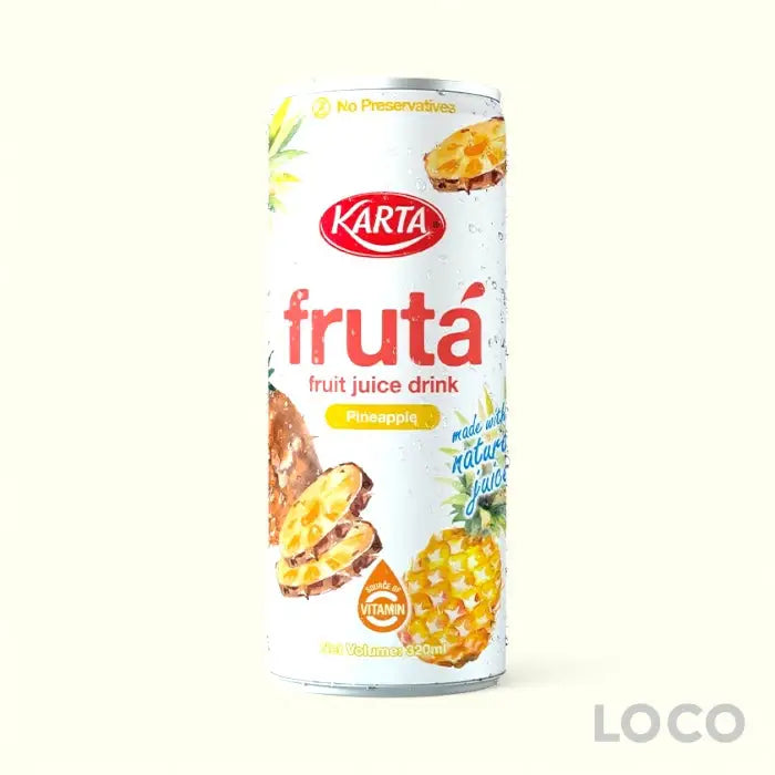 Karta Fruta Fruit Juice 320ml - Pineapple - Beverages