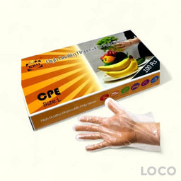 KBM Disposable Poly Glove 100S CPE