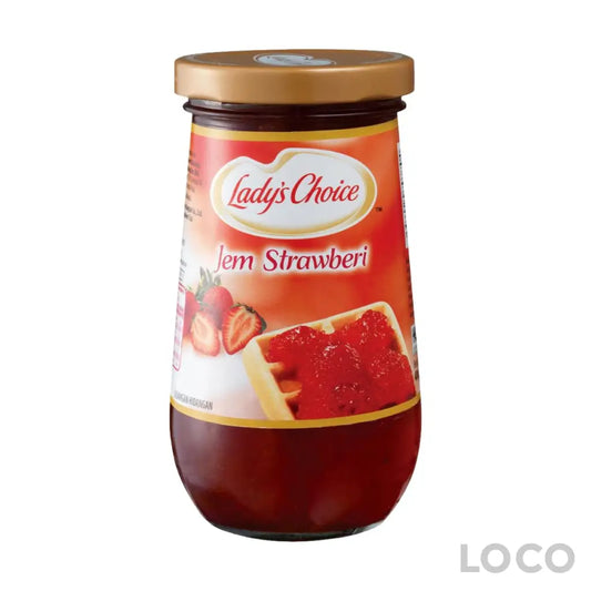 Ladys Choice Jam Strawberry 400G - Spreads & Sweeteners