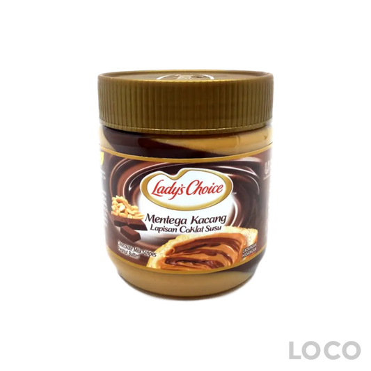Ladys Choice Peanut Butter Chocolate 330G - Spreads &