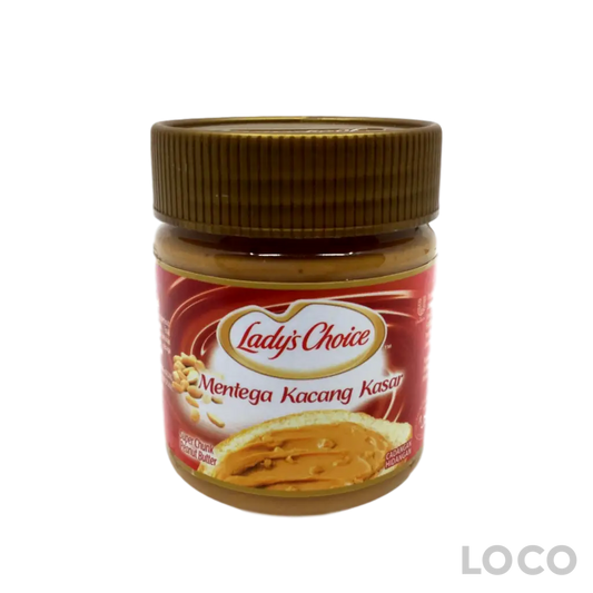 Ladys Choice Peanut Butter Chunky 330G - Spreads &