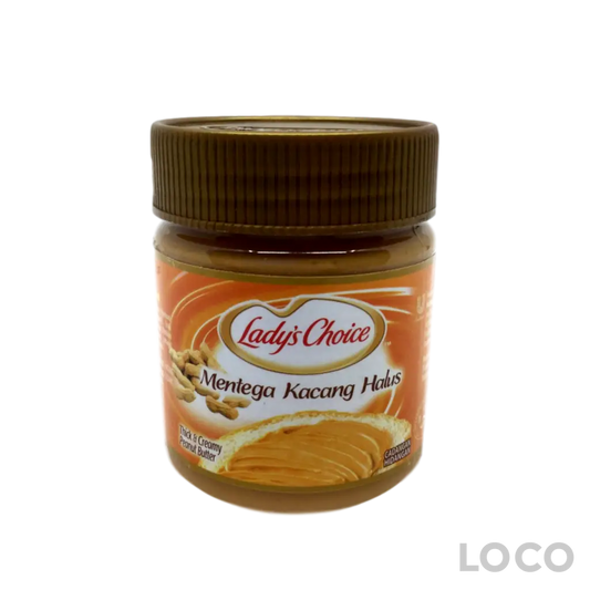 Ladys Choice Peanut Butter Creamy 330G - Spreads &