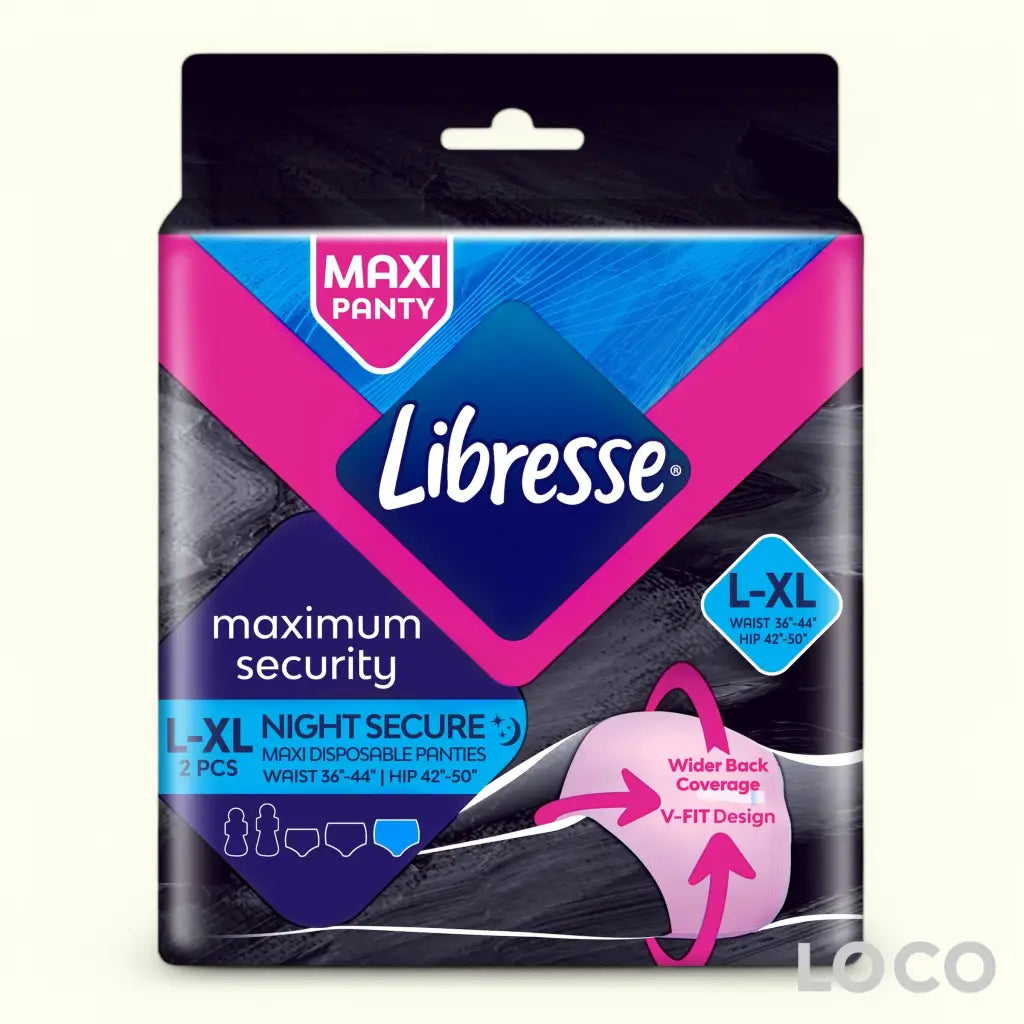 Libresse Feminine Care Security Maxi Panties 2s - Maxi L 2s