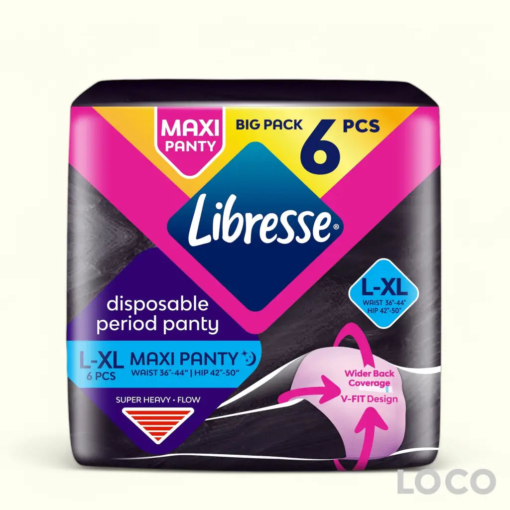 Libresse Feminine Care Security Maxi Panties 6s - Maxi L 6s