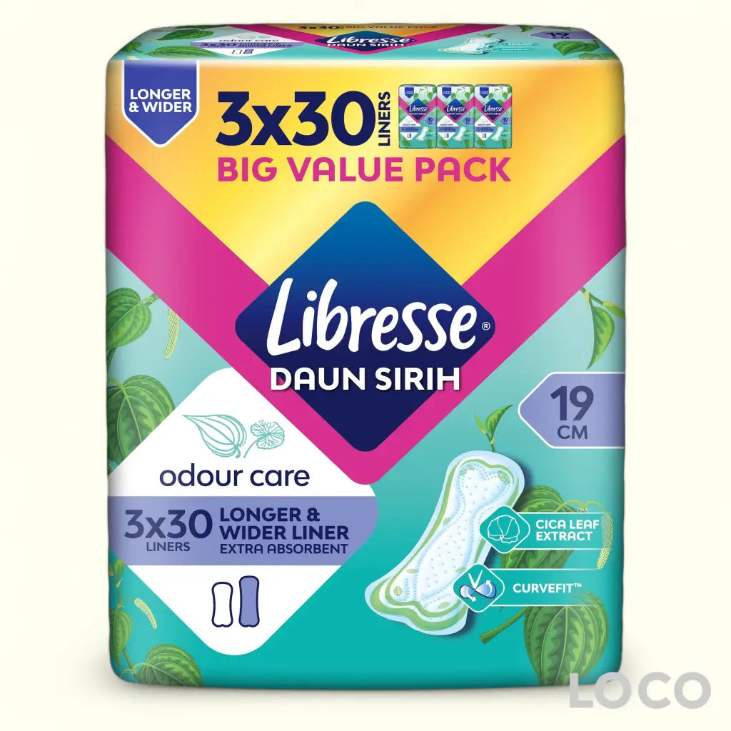 Libresse Feminine Pads Odour Care Big Value Pack - LWSlimPL