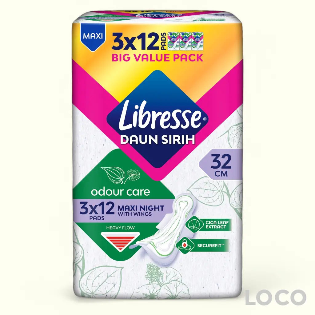 Libresse Feminine Pads Odour Care Big Value Pack