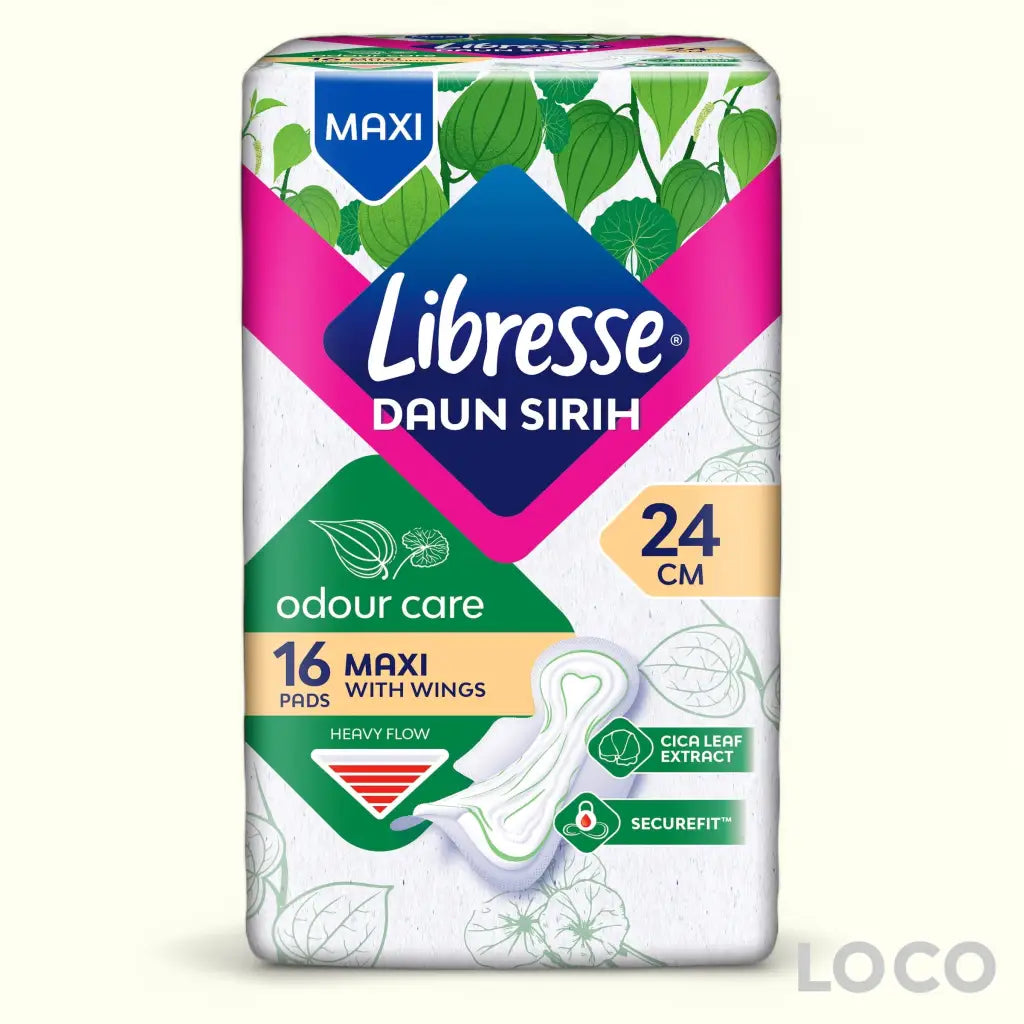 Libresse Feminine Pads Odour Care Single Pack - MaxiW 24cm