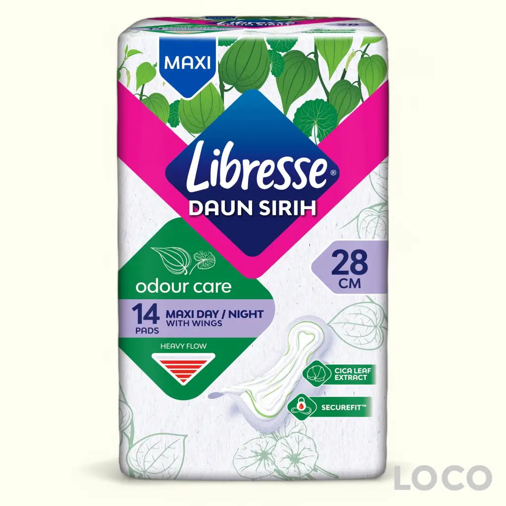 Libresse Feminine Pads Odour Care Single Pack - MaxiW 28cm