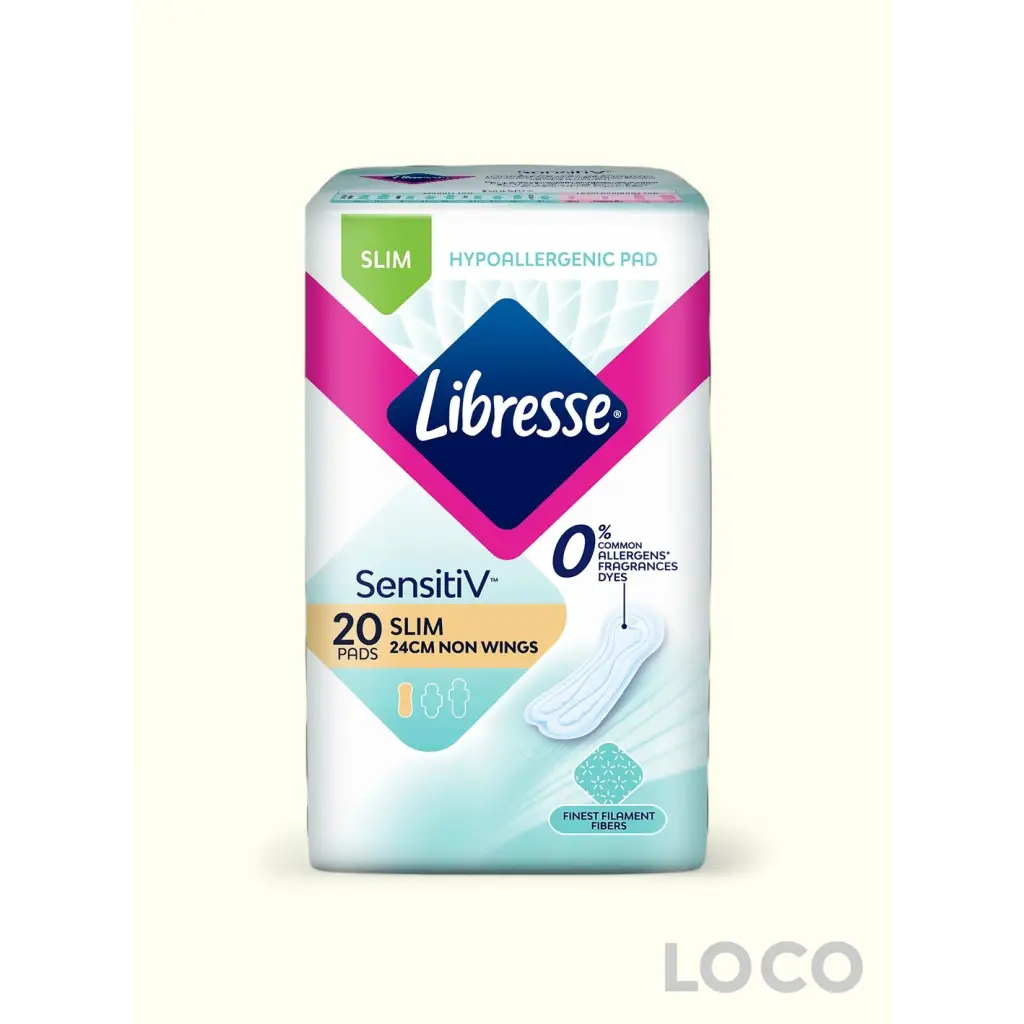 Libresse Feminine Pads SensitiV Single Pack - SlimNW 24cm