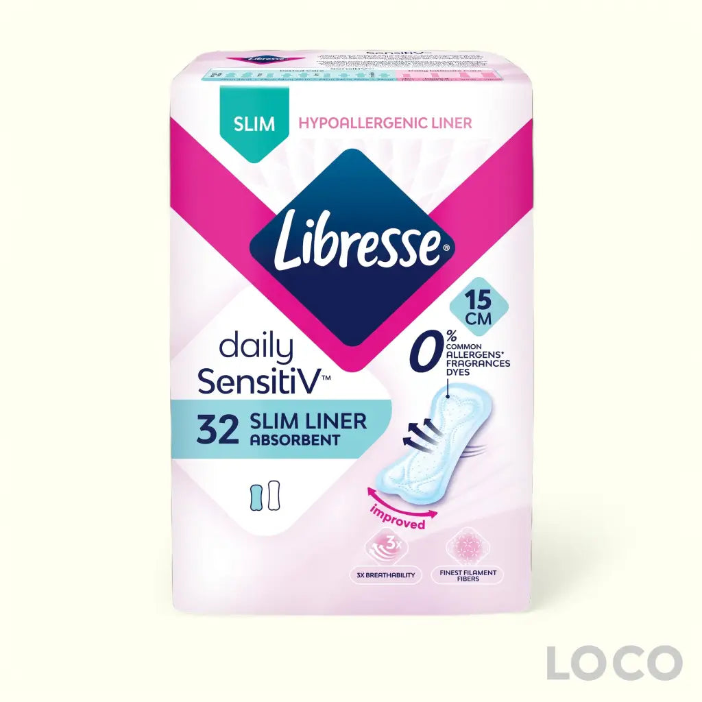Libresse Feminine Pads SensitiV Single Pack - SlimPL 15cm