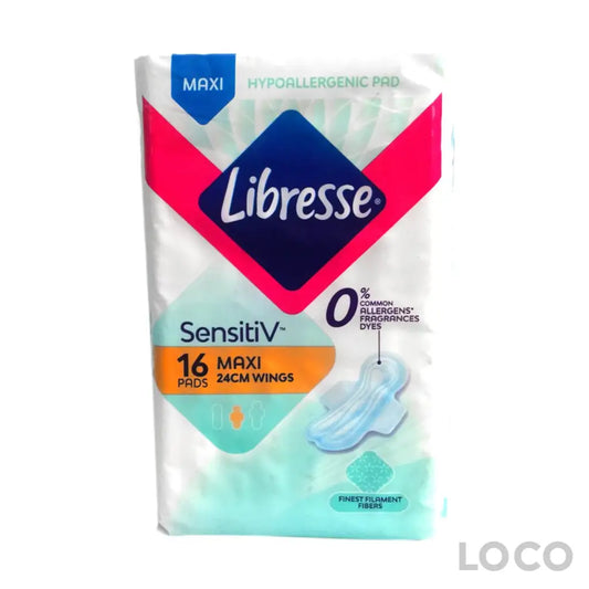 Libresse Sensitiv Maxi Wing 24cm 16s Big Pack - Feminine