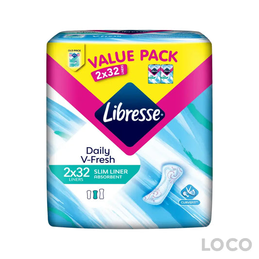 Libresse Slim Pantyliner (2x32s) Twin Pack - Feminine Care