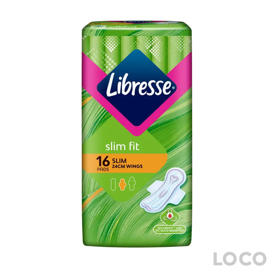 Libresse Slim Wing 24cm 16s Big Pack - Feminine Care