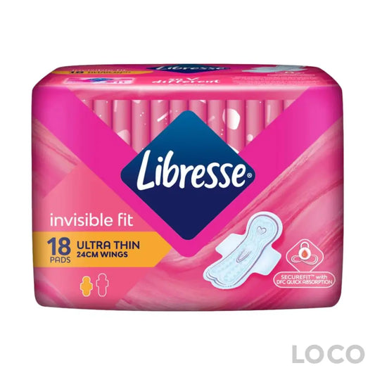 Libresse Ultra Thin Wings 24cm 18s Big Pack - Feminine Care