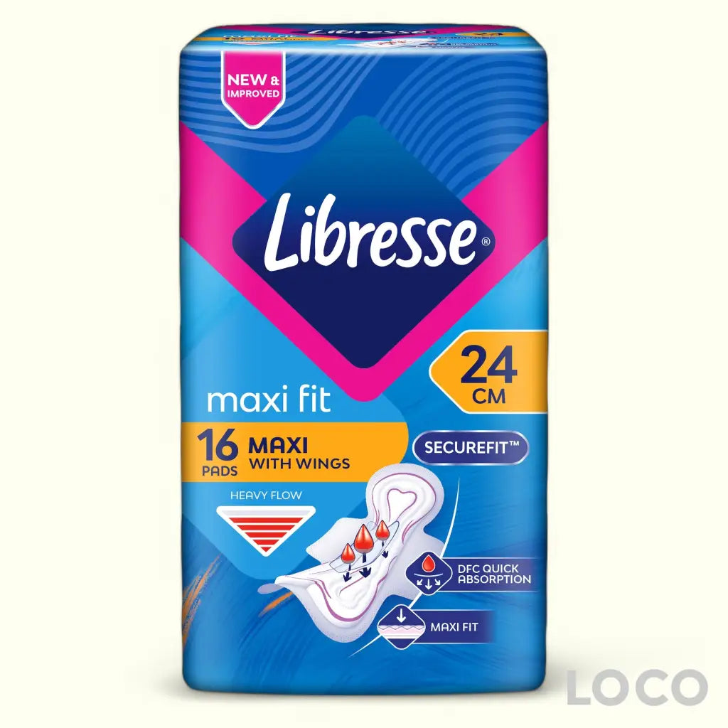 Libresse Unscented Feminine Pads Single Big Pack - MaxiW