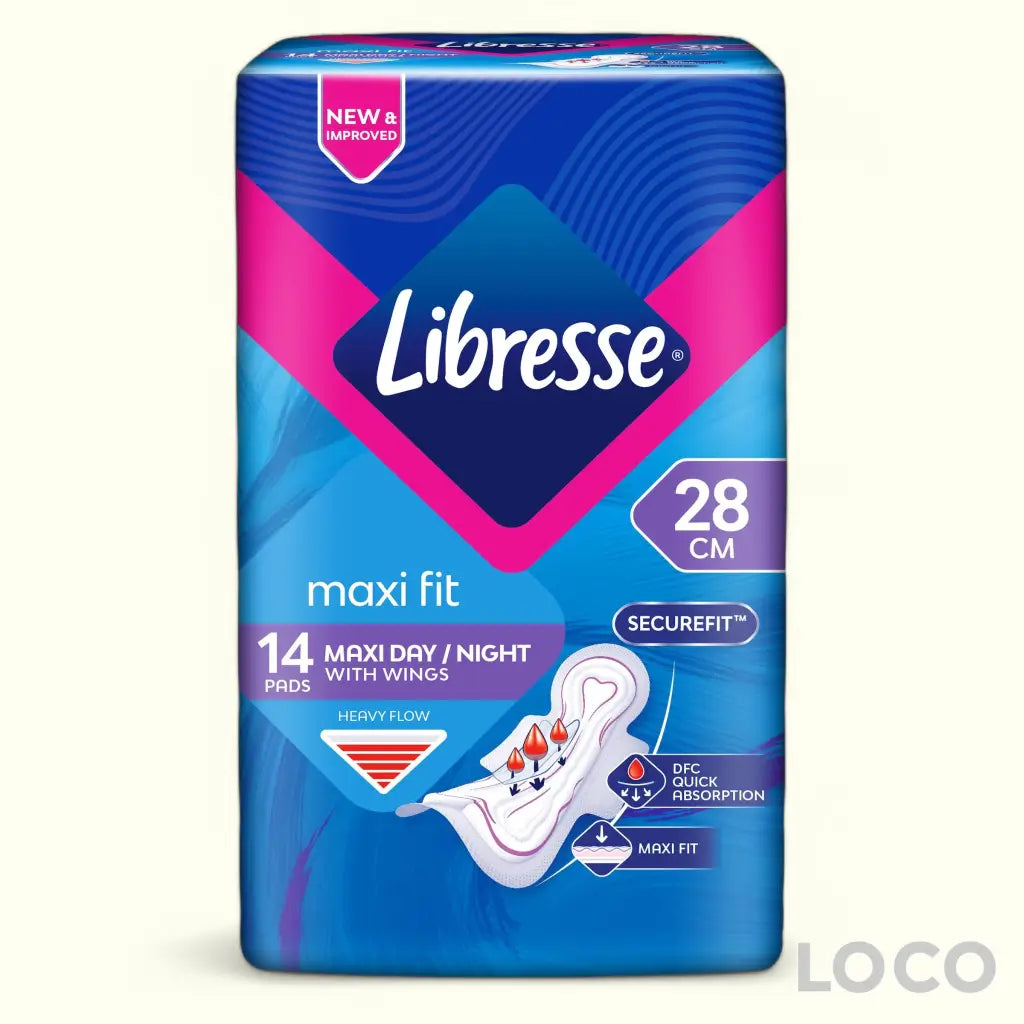 Libresse Unscented Feminine Pads Single Big Pack - MaxiW