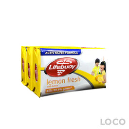 Lifebuoy Bar Lemon Fresh 3X80G - Bath & Body