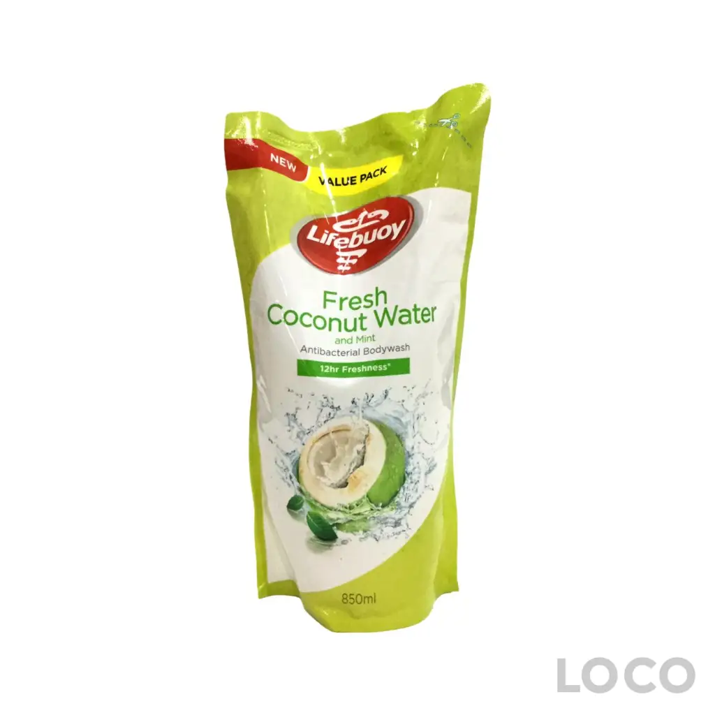 Lifebuoy Body Wash Coconut Refill 850ml - Bath &